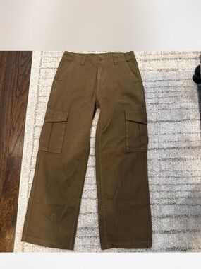 Brandy Melville Olive Brown Cargo Pants